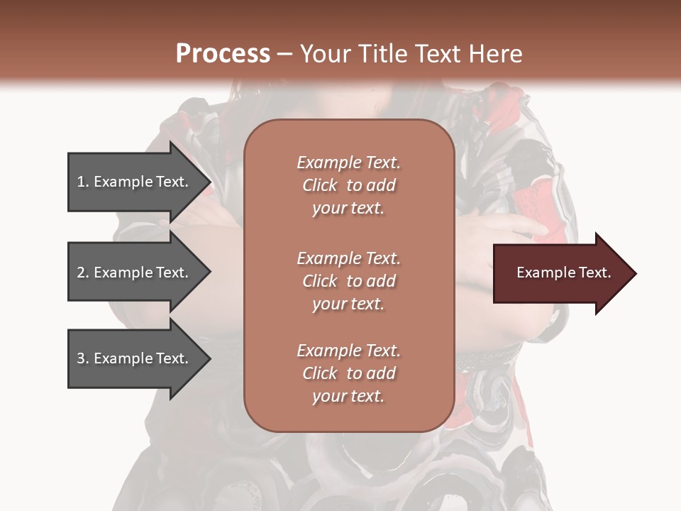 Expressive Woman Size PowerPoint Template