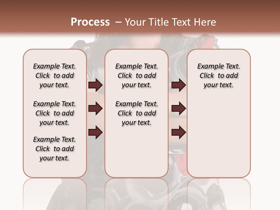 Expressive Woman Size PowerPoint Template