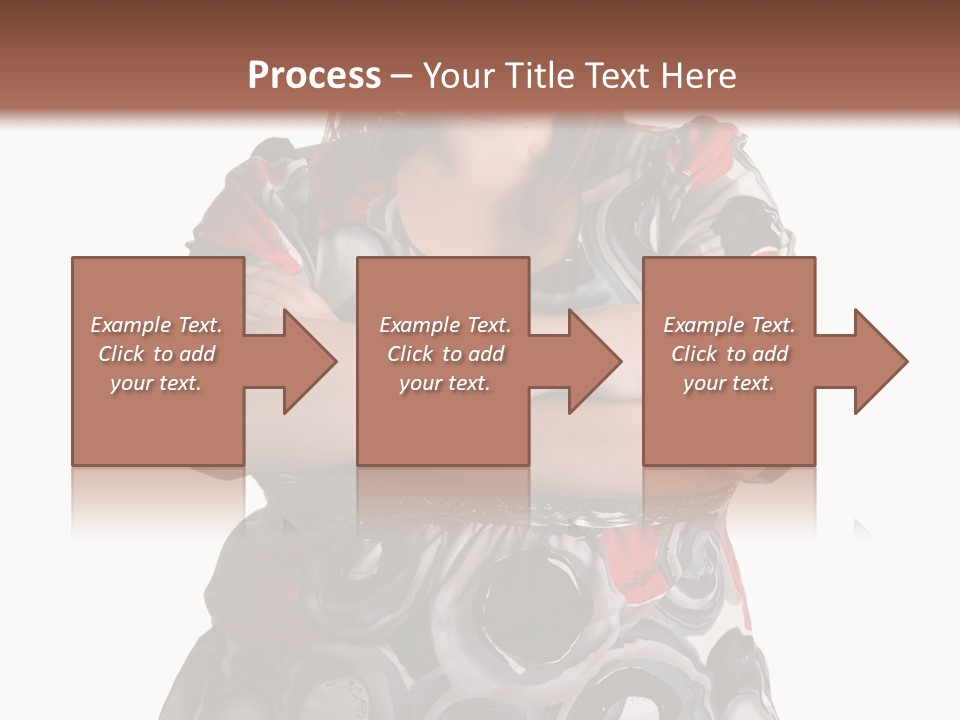 Expressive Woman Size PowerPoint Template