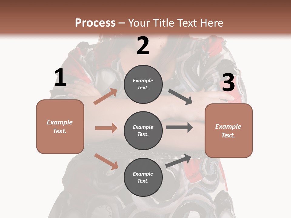 Expressive Woman Size PowerPoint Template