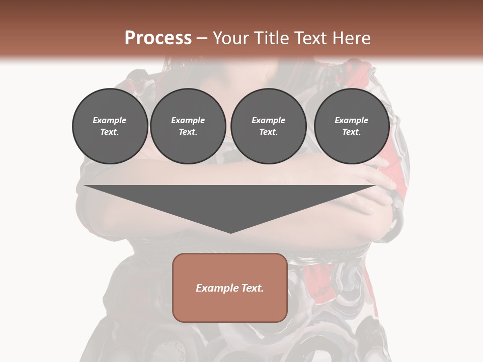 Expressive Woman Size PowerPoint Template