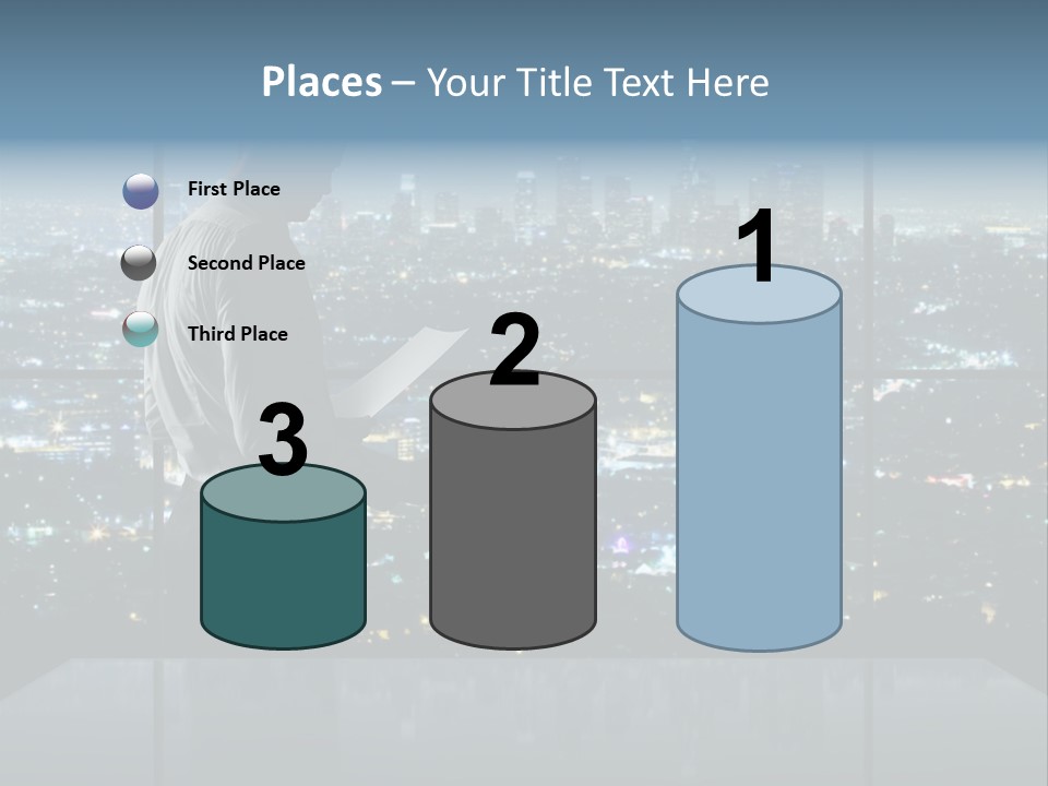 Window Home Frame PowerPoint Template