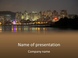 Tokyo Prefecture Scene Landmark PowerPoint Template