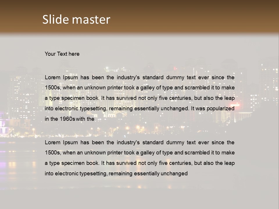 Tokyo Prefecture Scene Landmark PowerPoint Template