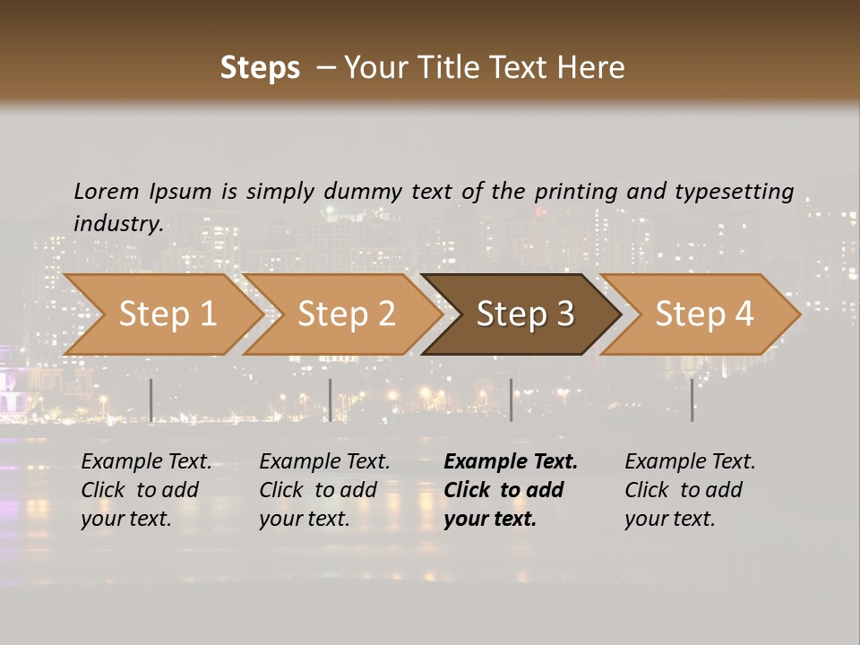 Tokyo Prefecture Scene Landmark PowerPoint Template