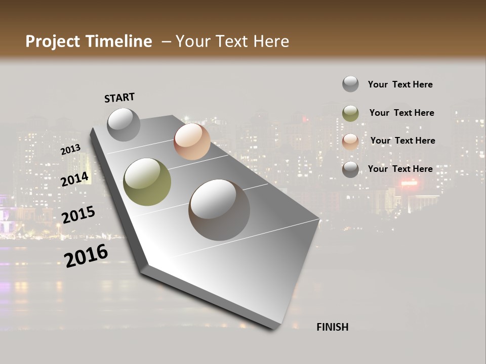 Tokyo Prefecture Scene Landmark PowerPoint Template