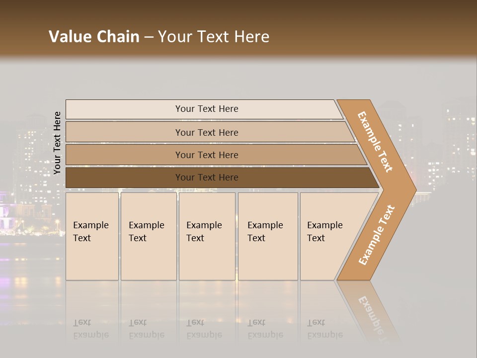 Tokyo Prefecture Scene Landmark PowerPoint Template