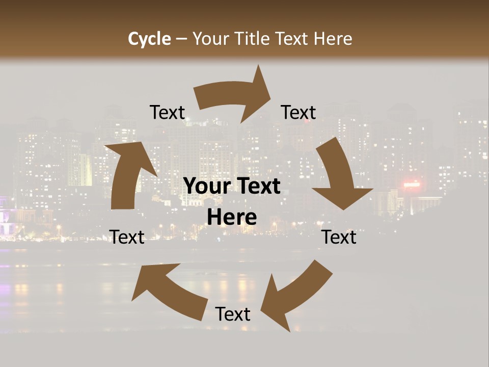 Tokyo Prefecture Scene Landmark PowerPoint Template