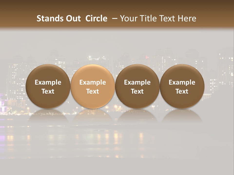 Tokyo Prefecture Scene Landmark PowerPoint Template