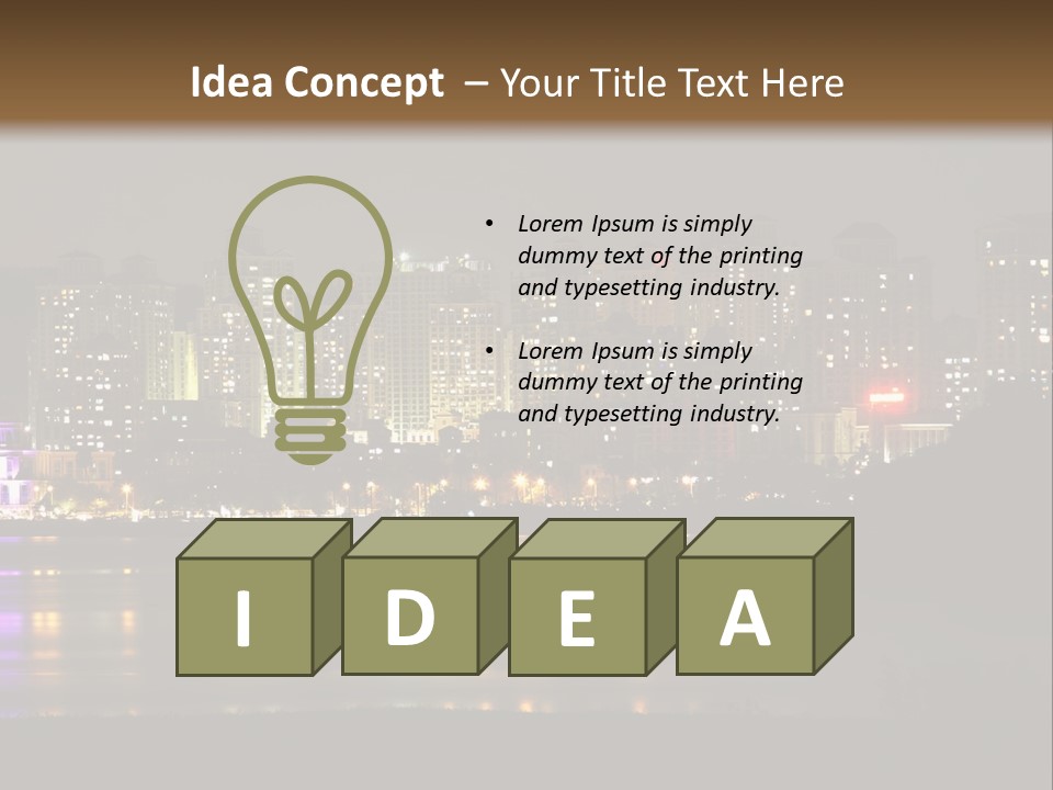 Tokyo Prefecture Scene Landmark PowerPoint Template