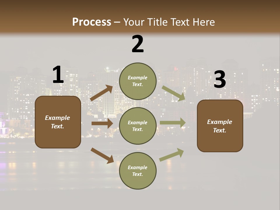 Tokyo Prefecture Scene Landmark PowerPoint Template