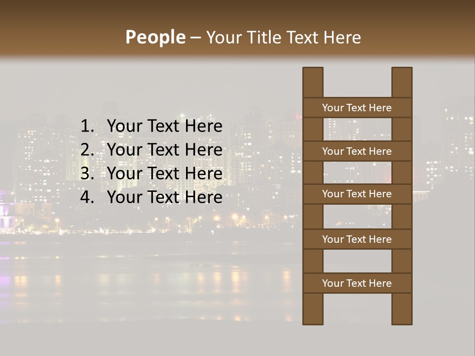 Tokyo Prefecture Scene Landmark PowerPoint Template