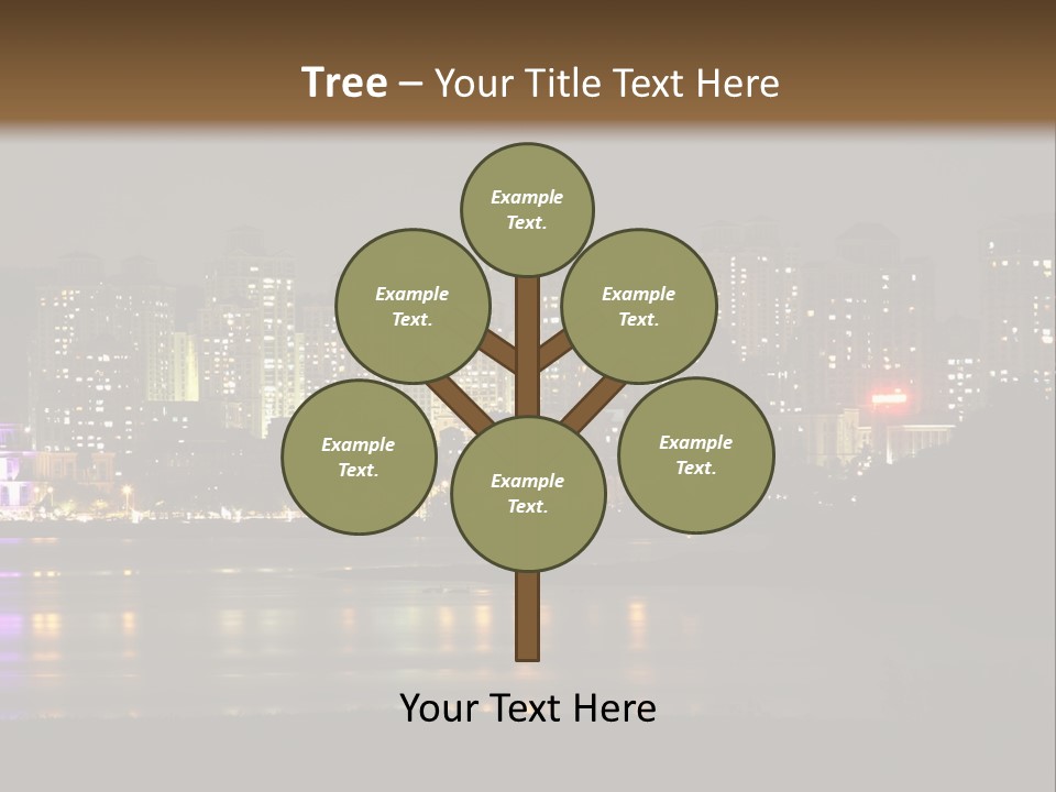 Tokyo Prefecture Scene Landmark PowerPoint Template