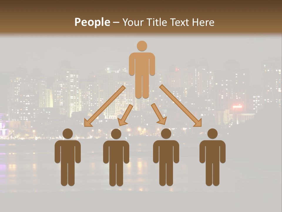 Tokyo Prefecture Scene Landmark PowerPoint Template