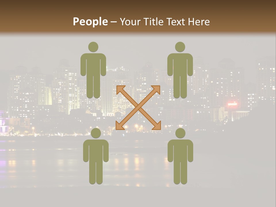 Tokyo Prefecture Scene Landmark PowerPoint Template