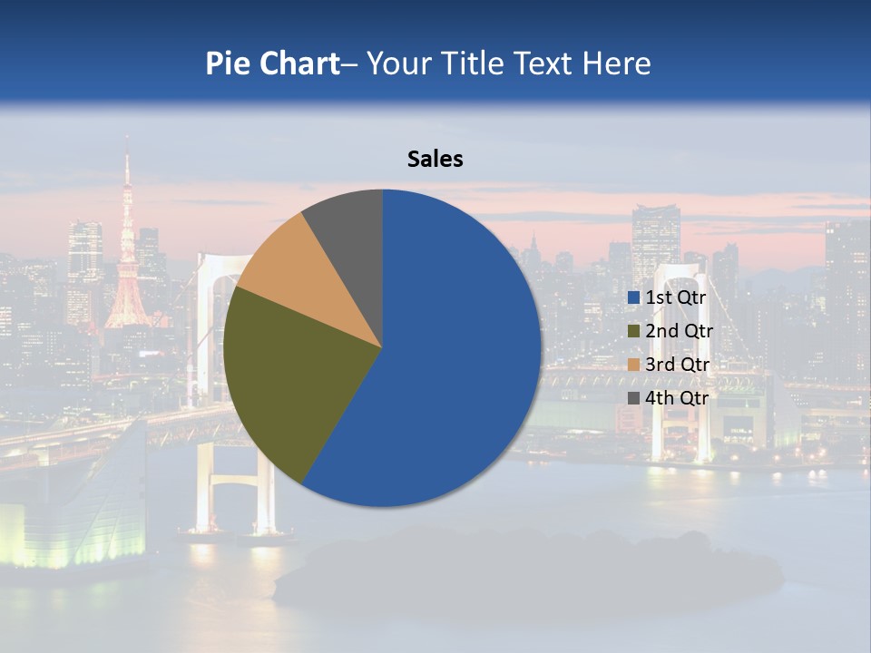 Tokyo Prefecture Scene Landmark PowerPoint Template