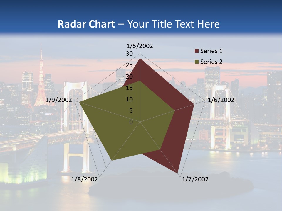 Tokyo Prefecture Scene Landmark PowerPoint Template