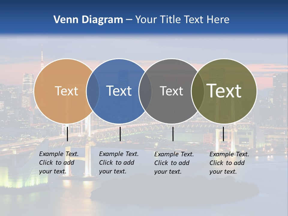 Tokyo Prefecture Scene Landmark PowerPoint Template