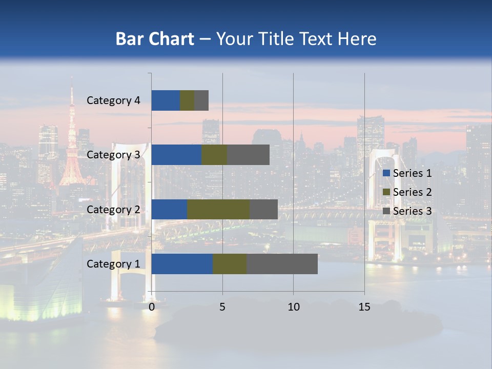 Tokyo Prefecture Scene Landmark PowerPoint Template