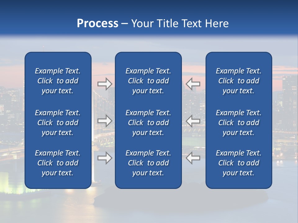 Tokyo Prefecture Scene Landmark PowerPoint Template