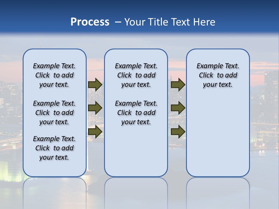 Tokyo Prefecture Scene Landmark PowerPoint Template