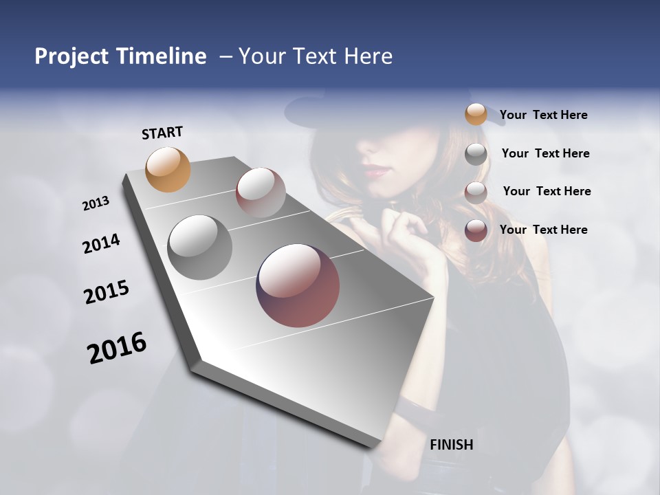 Sexy Hot One PowerPoint Template