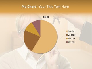 Key Interior Woman PowerPoint Template