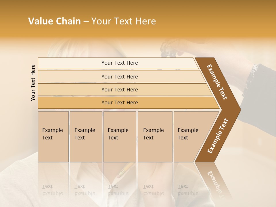 Key Interior Woman PowerPoint Template