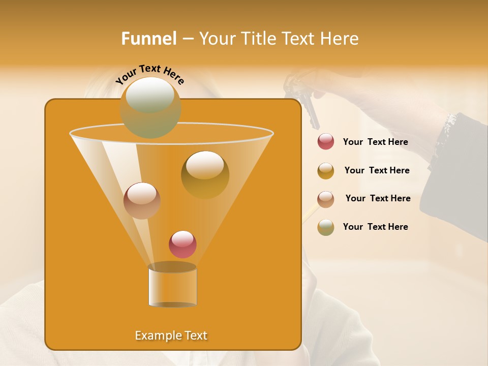 Key Interior Woman PowerPoint Template