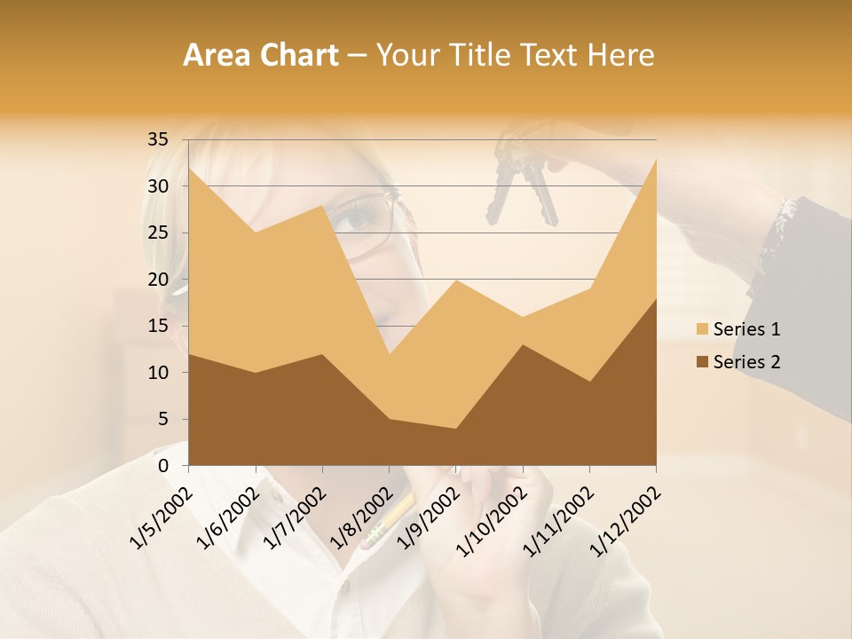 Key Interior Woman PowerPoint Template