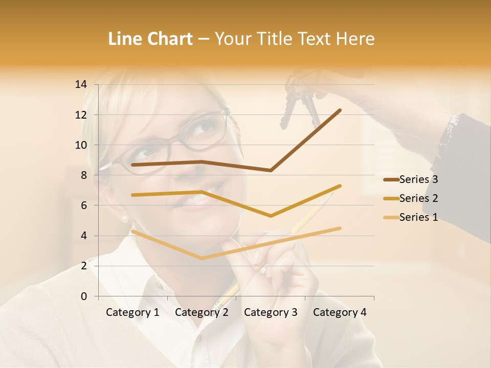 Key Interior Woman PowerPoint Template