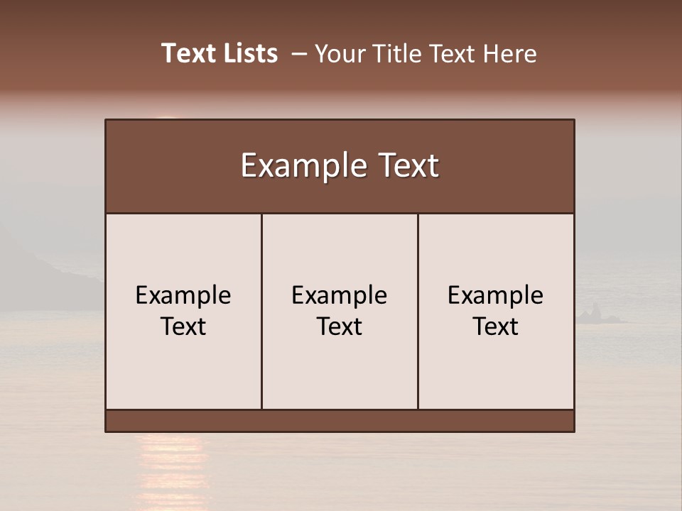 Reflection Old Great PowerPoint Template