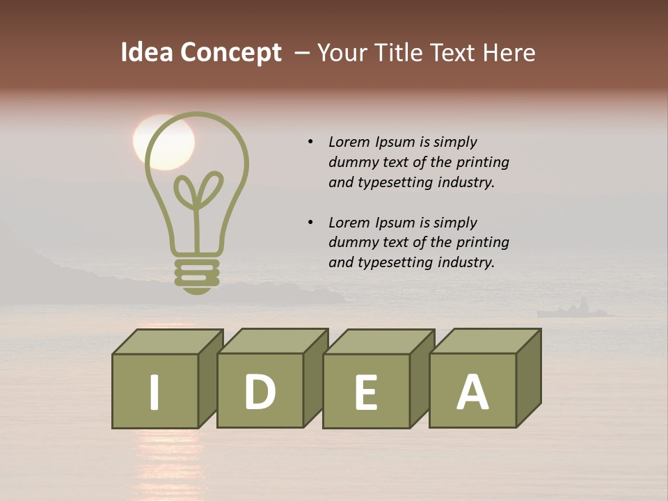 Reflection Old Great PowerPoint Template