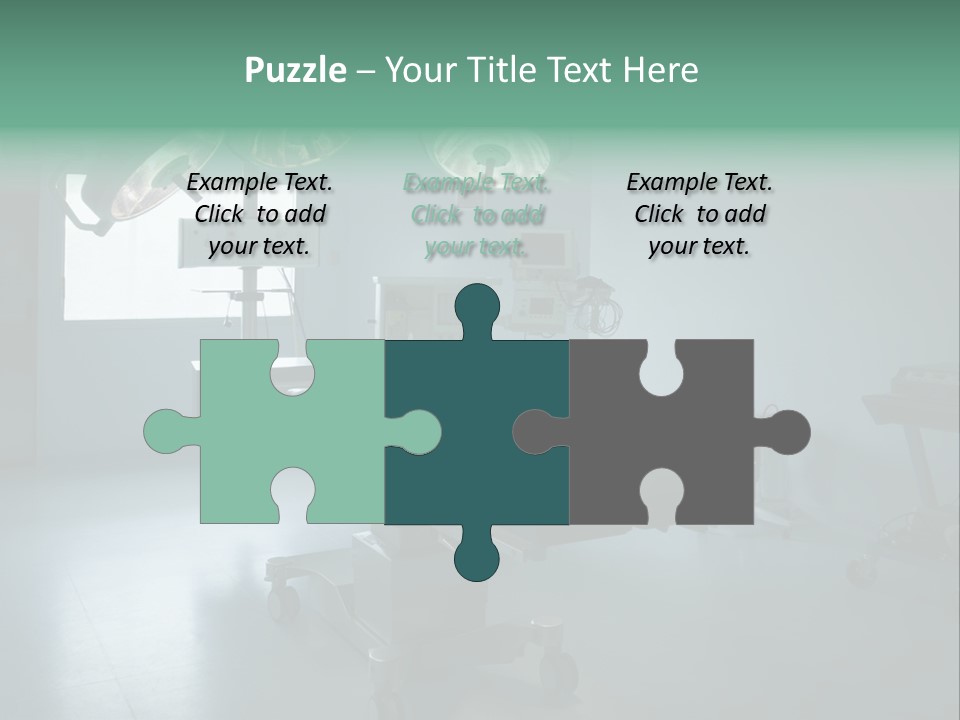 Healthcare Surgery Patient PowerPoint Template