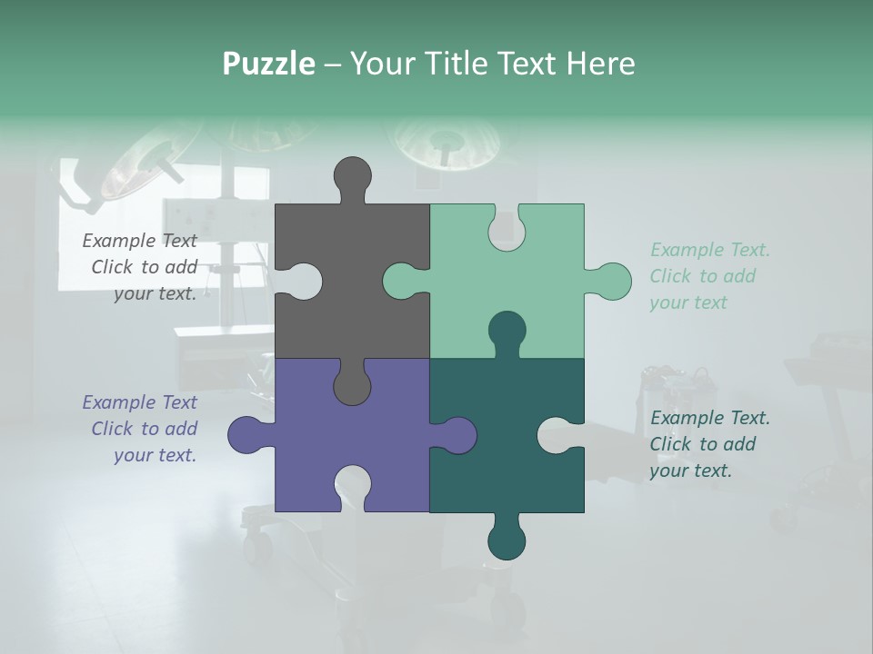 Healthcare Surgery Patient PowerPoint Template