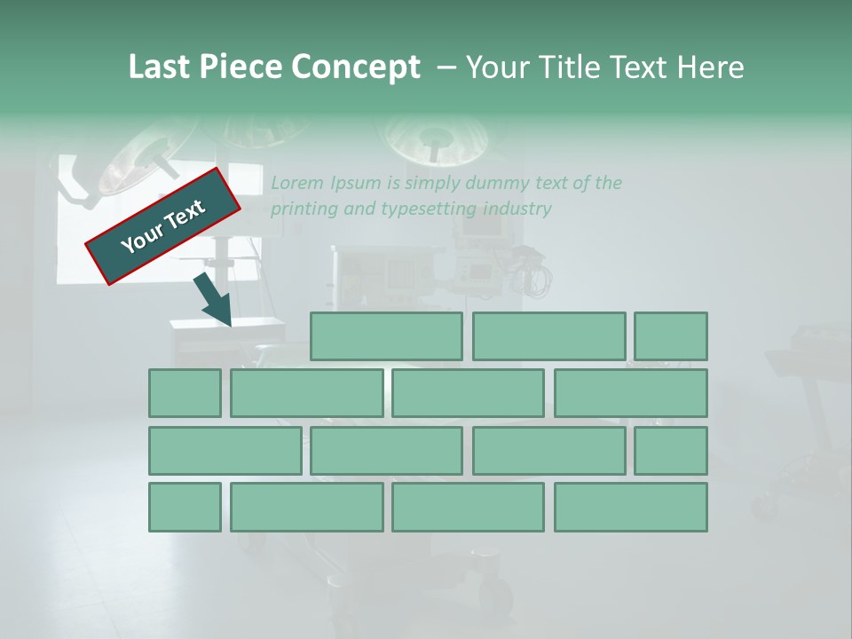 Healthcare Surgery Patient PowerPoint Template