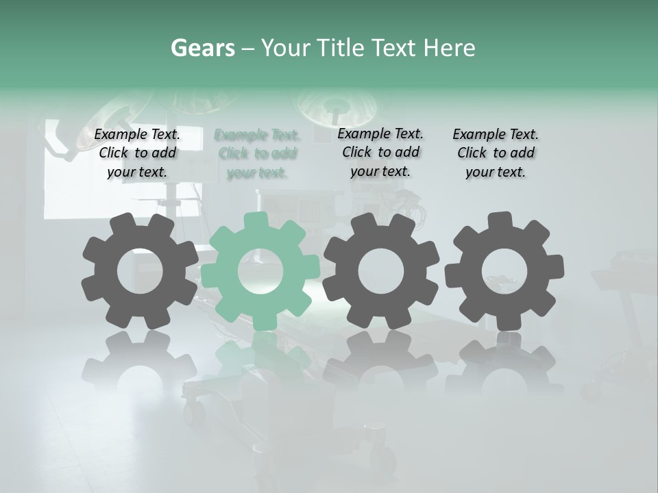 Healthcare Surgery Patient PowerPoint Template