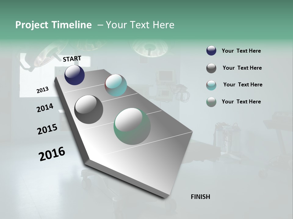 Healthcare Surgery Patient PowerPoint Template