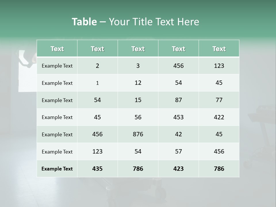 Healthcare Surgery Patient PowerPoint Template