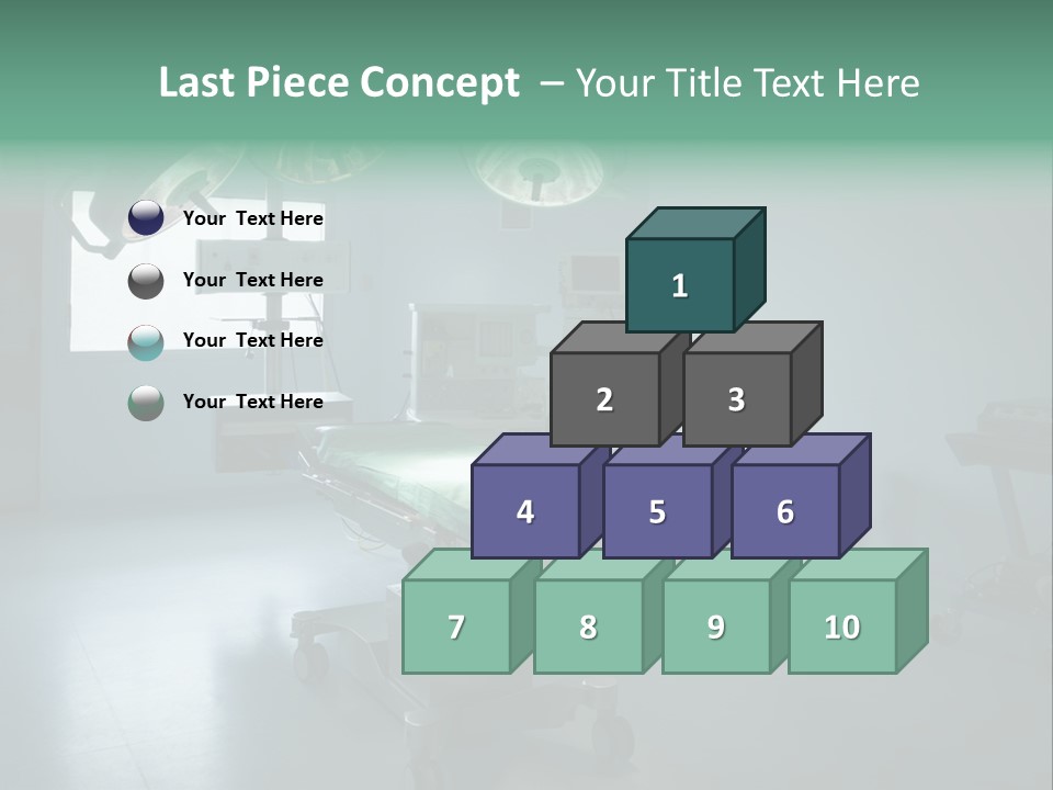 Healthcare Surgery Patient PowerPoint Template