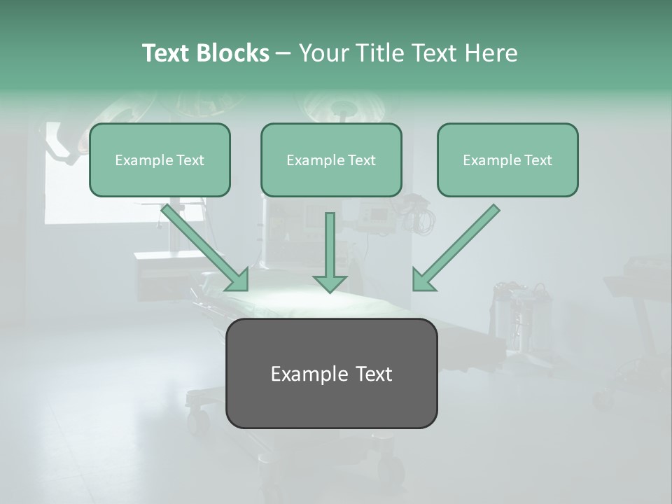 Healthcare Surgery Patient PowerPoint Template