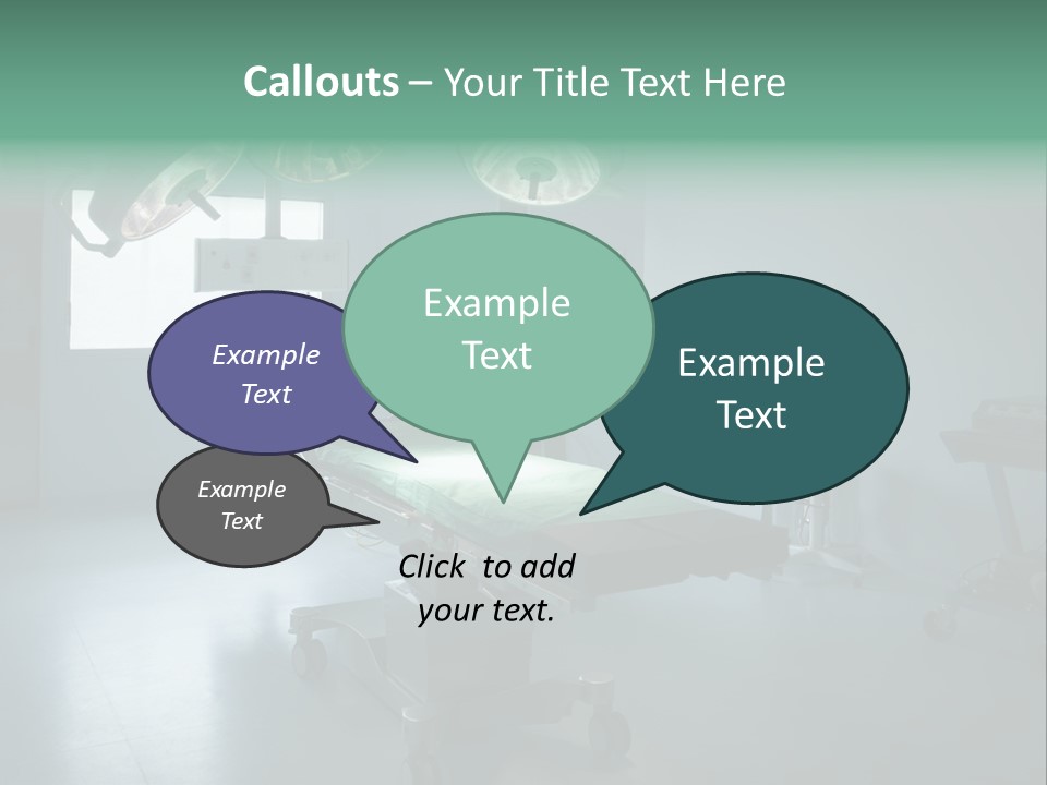 Healthcare Surgery Patient PowerPoint Template