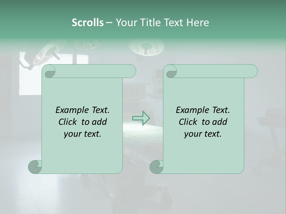 Healthcare Surgery Patient PowerPoint Template