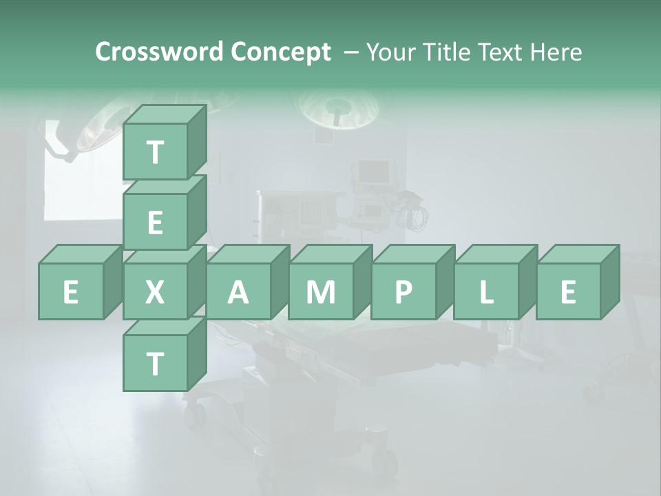 Healthcare Surgery Patient PowerPoint Template