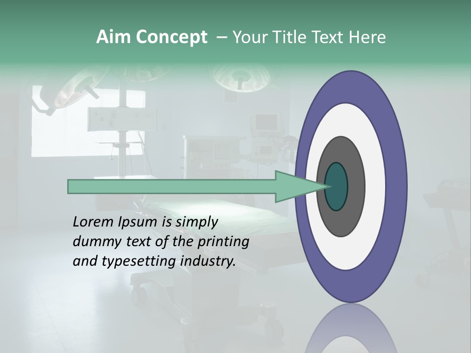 Healthcare Surgery Patient PowerPoint Template