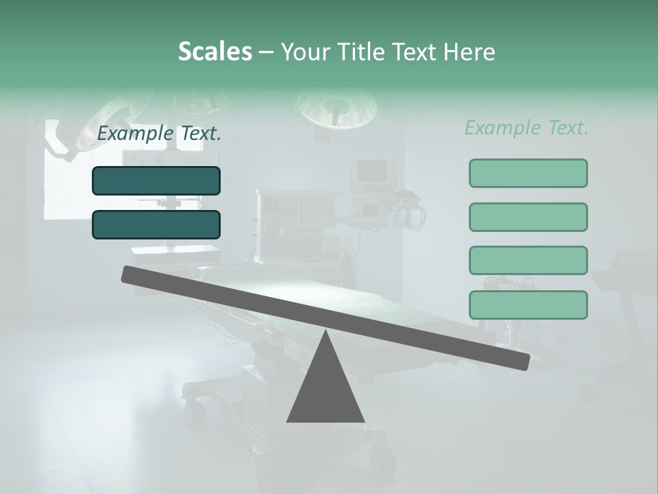 Healthcare Surgery Patient PowerPoint Template