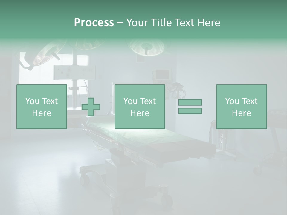 Healthcare Surgery Patient PowerPoint Template