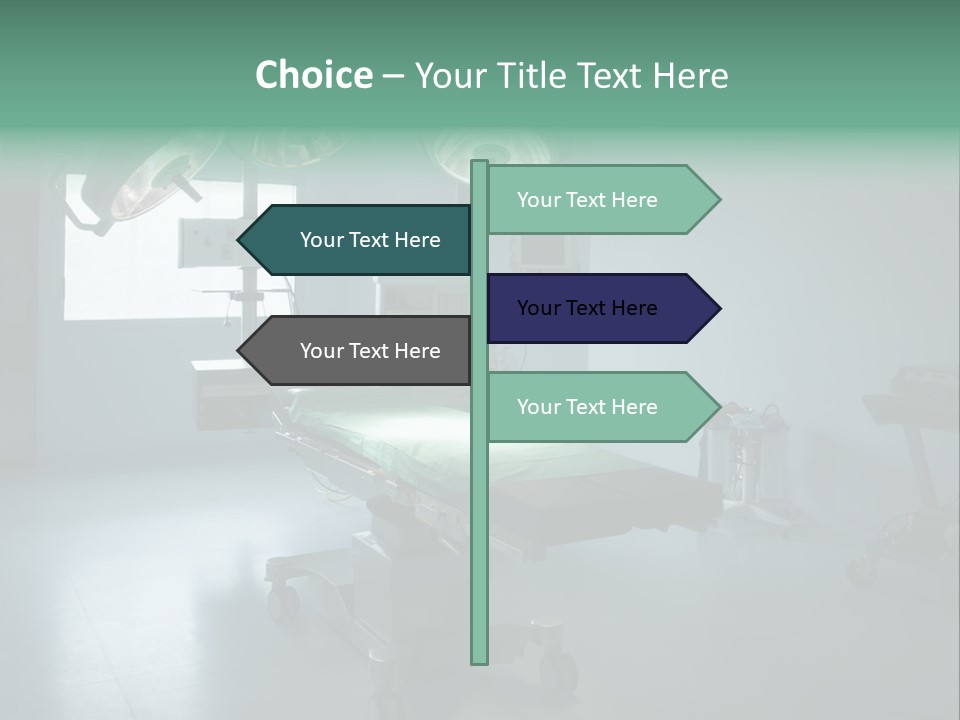 Healthcare Surgery Patient PowerPoint Template