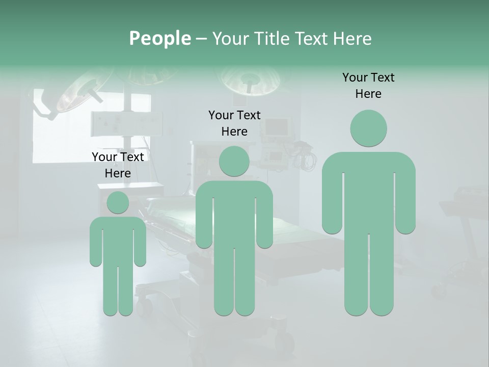 Healthcare Surgery Patient PowerPoint Template