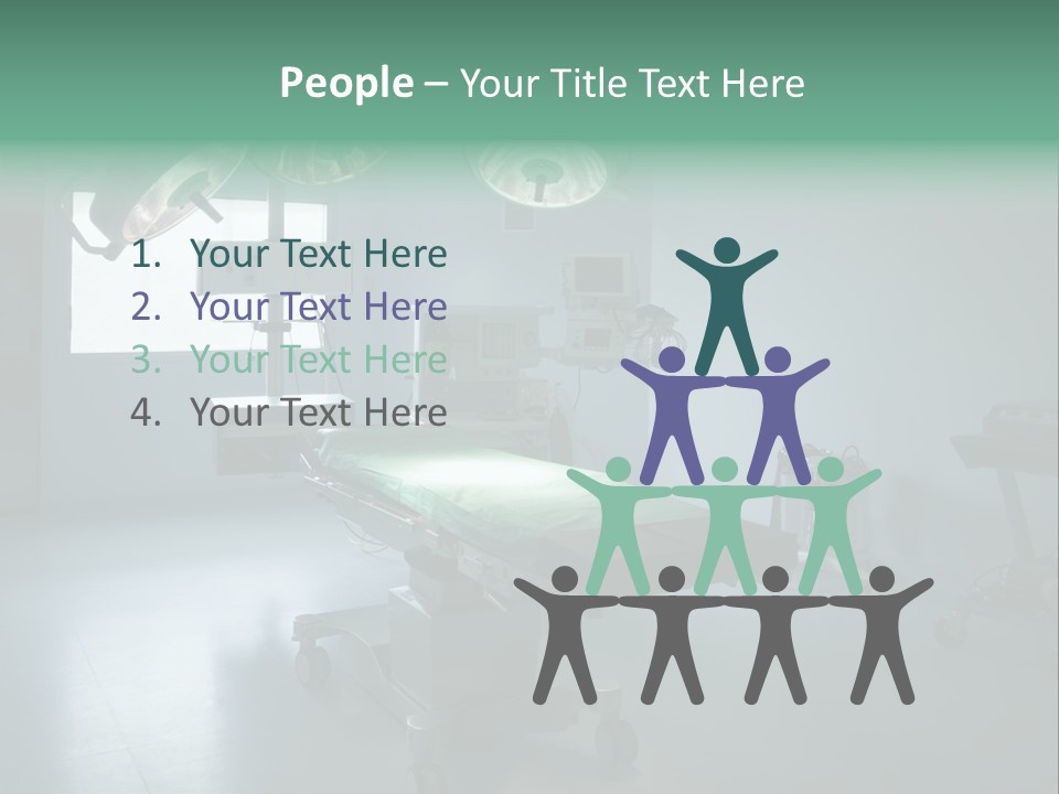 Healthcare Surgery Patient PowerPoint Template